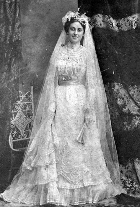 Exquisite Wedding Dresses Of The 1800s The Good Old Days