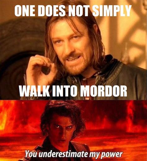 Anakin One Does Not Simply One Does Not Simply Walk