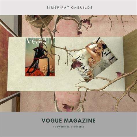 Simspiration Builds — Stackable Vogue Magazine 10 Covers Download