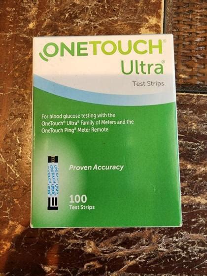 One Touch Ultra Test Strips 100 Count Plus Box Of One Touch Lancetsid