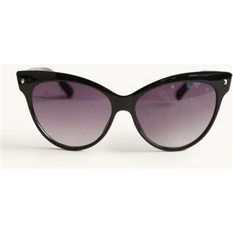 Contessa Cat Eye Sunglasses In Black By A J Morgan 15 Via Polyvore Vintage Accessories