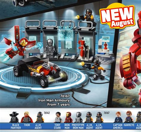Juego De Lego Marvel Arsenal De Iron Man 76167 Saldrá A