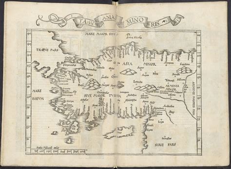 Asia Menor Mapas Generales 1522 1525