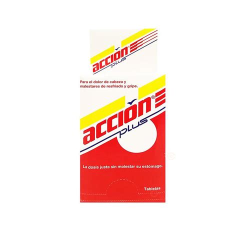 Accion Plus X Tab Farmacias Economicas