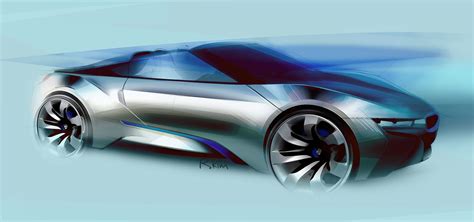Bmw I8 Concept Spyder Car Body Design