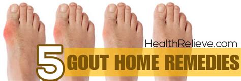 5 Simple Gout Home Remedies