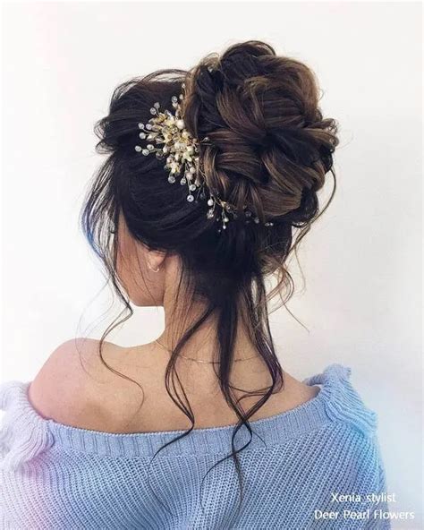 50 romantic bridal updos for your wedding day belletag