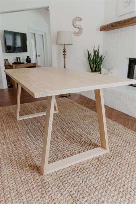 Diy Minimalist Dining Table Ideas And Inspiration Hunker