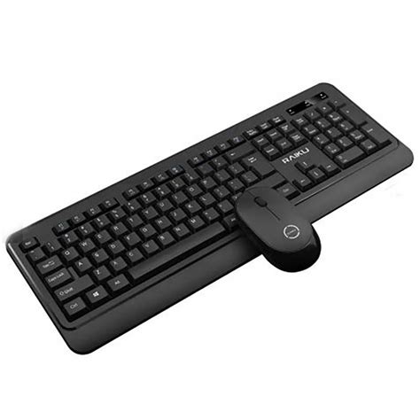 Raiku Teclado Inalámbrico R901 Mouse De 24g Conjunto De Teclado