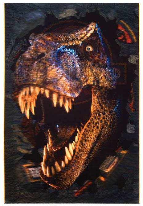 Hakes Jurassic Park The Lost World Lenticular Movie Poster