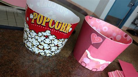 How To Make A Old Popcorn Bowl Into A Fun Little Basket Creative