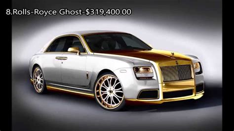 2015 Top 10 Most Expensive Luxury Cars Youtube