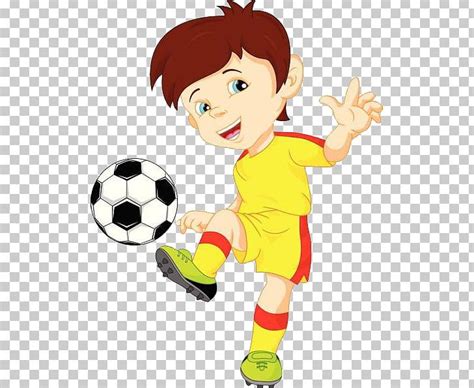 Football Player Illustration Png Clipart Boy Cartoon