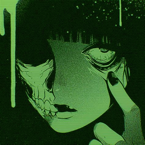 Green Pfp Dark Green Aesthetic Emo Wallpaper Aesthetic Anime