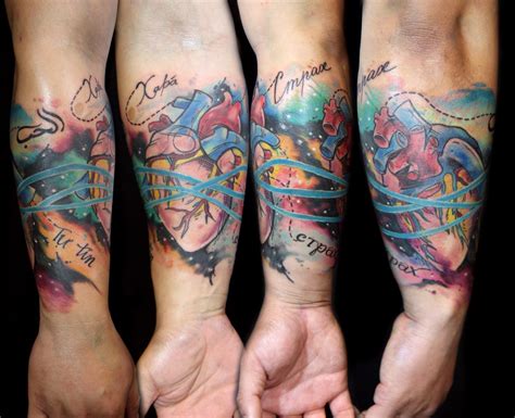 Heart On Sleeve Tattoo Deanna Wardin Flickr