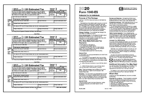 As part of a drive to simplify the tax filing process, the internal revenue service (irs) intends on making form 1040 shorter and easier to understand in time for upcoming tax season. 2020 1040-ES Form and Instructions (1040ES)
