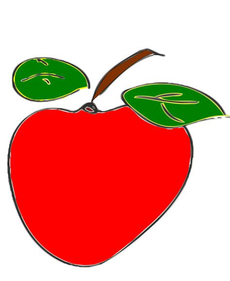 Apple Fruit Clip Art Apple Clipart Png Download 24002941 Free