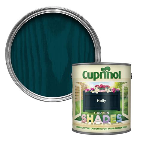 Cuprinol Garden Shades Holly Matt Wood Paint 1l Departments Diy At Bandq