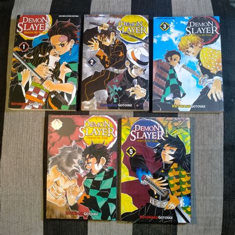 Jual Manga Komik Preloved Demon Slayer Kimetsu No Yaiba Shopee Indonesia