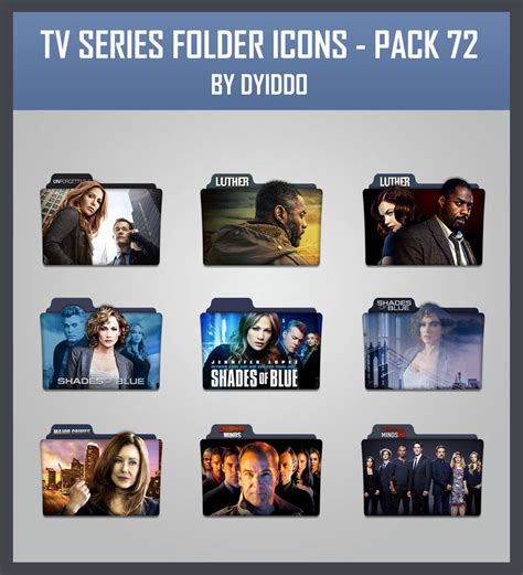 Tv Series Folder Icons Pack 72 By Dyiddo On Deviantart