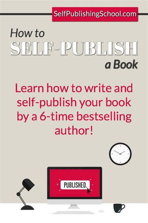 How To Self Publish A Book Learn How To Write And Self Publish Your