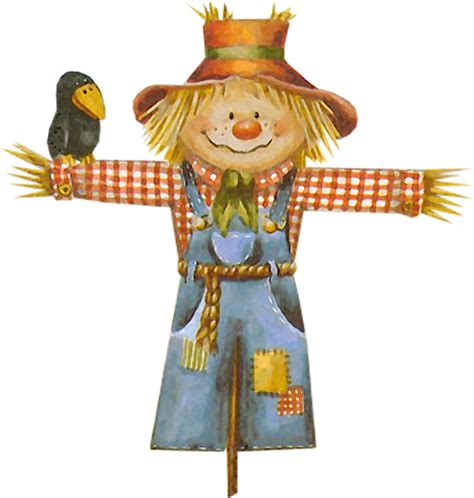 Download Scarecrow Cartoon Illustration Free Png Hq Clipart Png Free