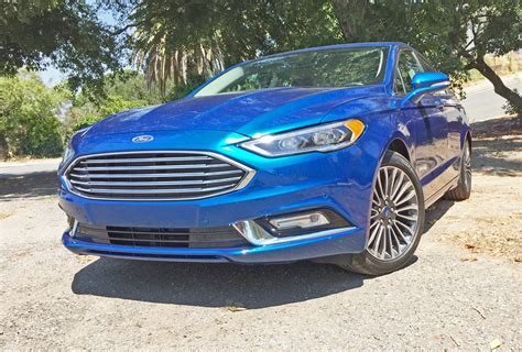 2017 Ford Fusion Hybrid Titanium Ford Hybrid Goes Upscale Review