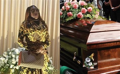 Unbelievable Corpse Of Woman Stands At Her Own Funeral