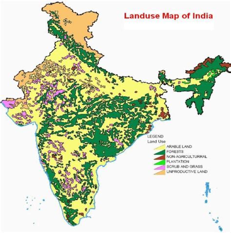 Landuse Map Of India Source National Institute Of Hydrology