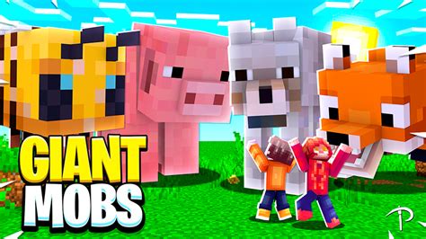 Giant Mobs By Pickaxe Studios Minecraft Marketplace Map Minecraft