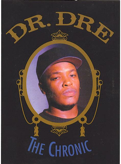 Dr Dre The Chronic Dr Dre The Chronic Albumcover Poster Von