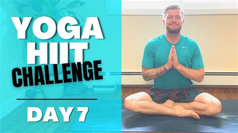 21 Day Yoga Hiit Workout Challenge Day 7 I Am Enough Youtube