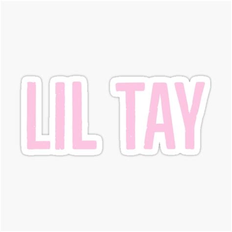 Lil Tay Sticker By Fashionzish Redbubble