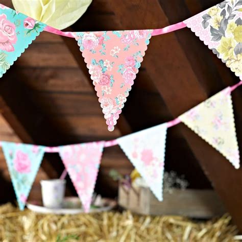 Garden Bunting Garden Party Decorations