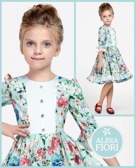 Alisia Fiori Fashion Kids Abbigliamento Ragazza Modelli Di Vestiti