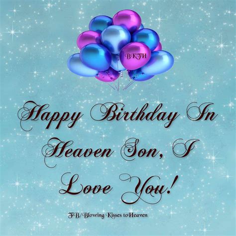 Birthday In Heaven Poems Quotes Quotesgram