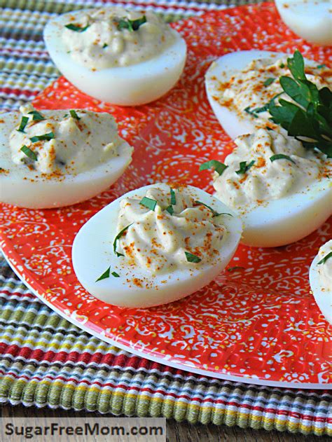 The recipe includes tasty variations that feature bacon, chipotle peppers and crab.—jesse & anne foust, bluefield, west virginia homerecipesdishes & bev. Lightened Up Mayo Free Deviled Eggs
