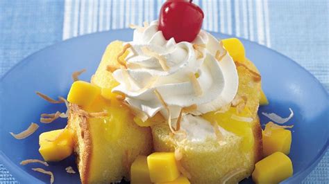 caribbean sponge cake desserts recipe from