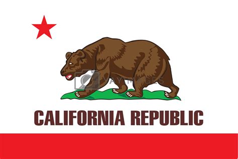 California Flag By Kaloyanpetrov Vectors And Illustrations With Unlimited