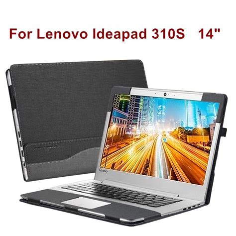 Detachable Cover For Lenovo Ideapad 310s 14 Inch Laptop Sleeve Case Pu