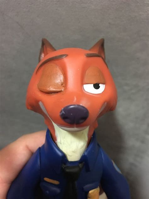 Nick Wilde Police Outfit Zootopia Custom Action Figure