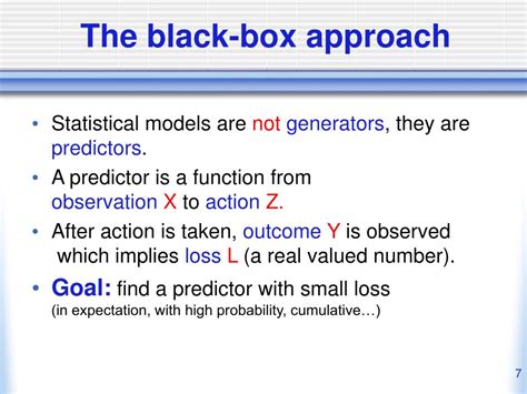 Ppt A Black Box Approach To Machine Learning Powerpoint Presentation