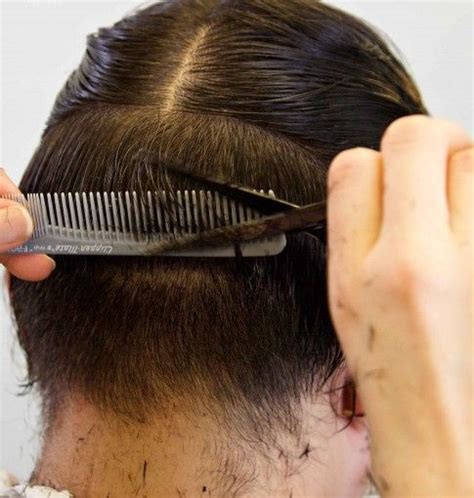Mens Scissor Over Comb Haircut Genevive Uribe