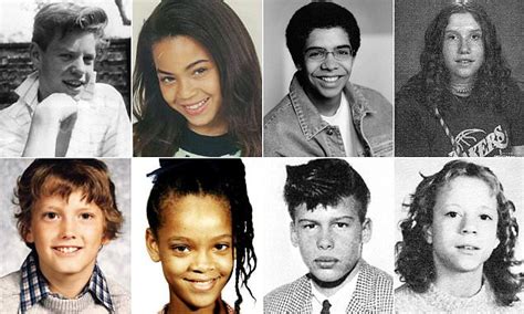 The Worlds Biggest Music Stars When They Were Young Daily Mail Online