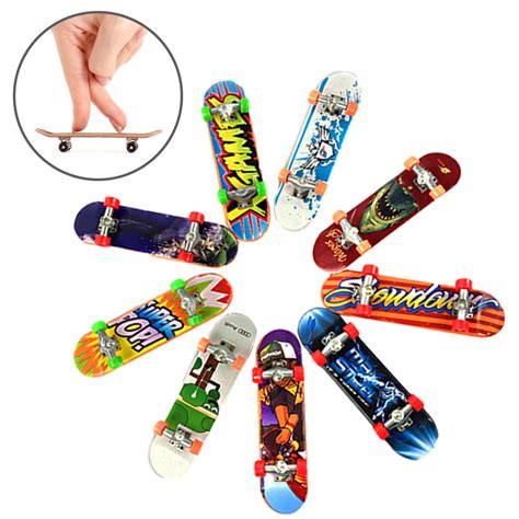 Aihome Mini Fingerboard Finger Skateboards Toy Set For Childrens