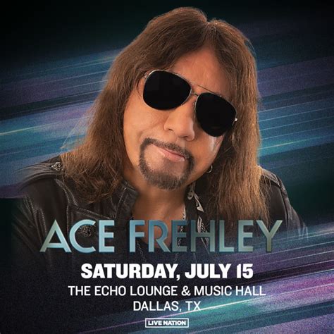 Ace Frehley In Dallas At The Echo Lounge Music Hall
