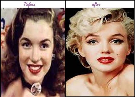 10 Amazing Plastic Surgery Pictures Of Marilyn Monroe Righ