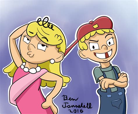 Lola And Lana Loud By Ben The Looney On Deviantart