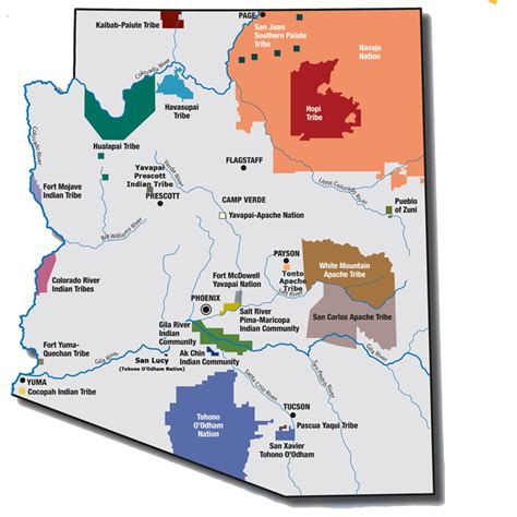 22 Federally Recognized Tribes In Arizona Arizona Department Of Education
