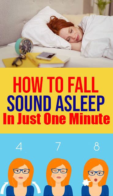 How To Fall Sound Asleep In Just One Minute